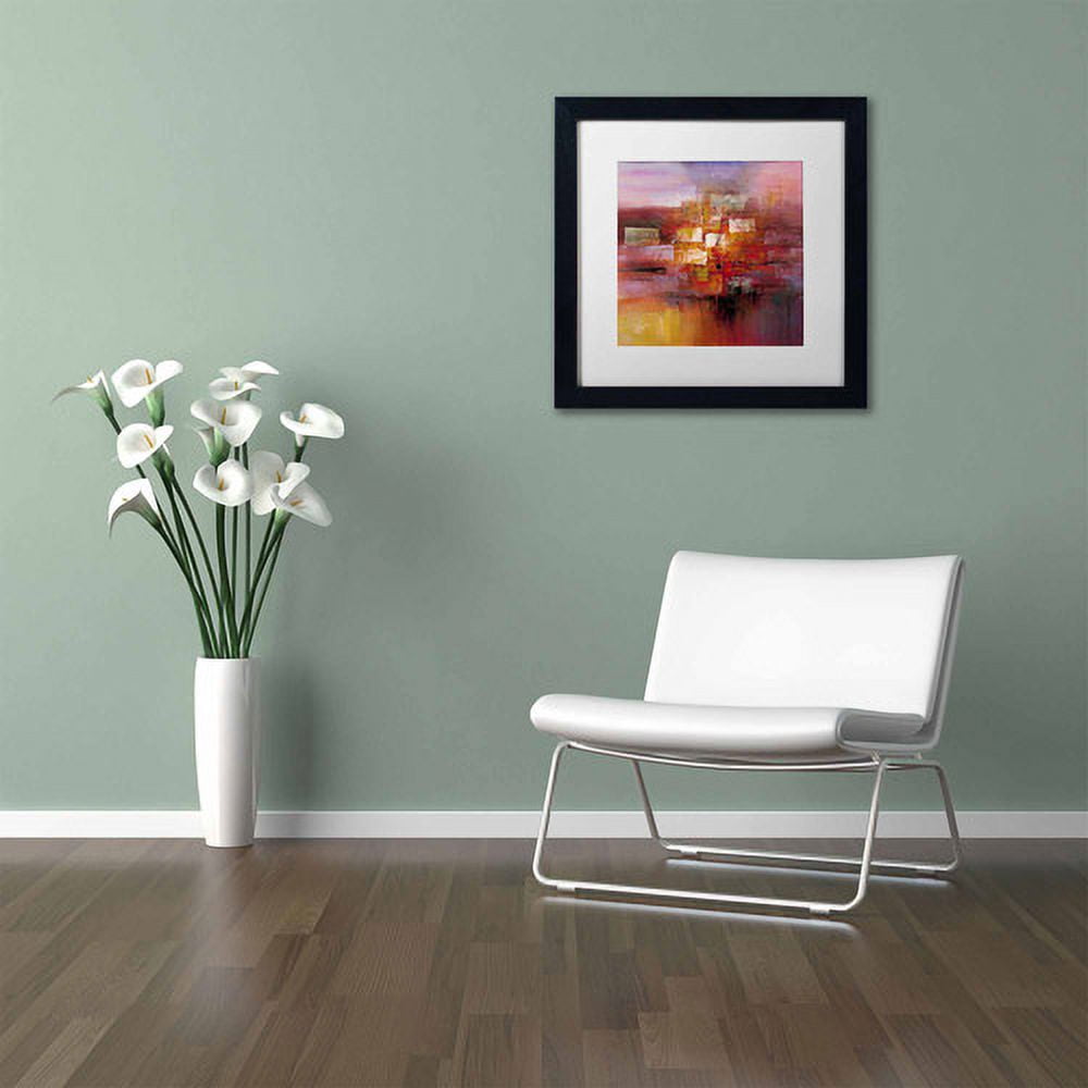 Trademark Fine Art "Shadows" Canvas Art by Ricardo Tapia, White Matte, Black Frame