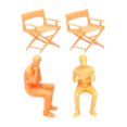 thumbnail image 2 of lionlar Figure Model Gifts Resin Toys 1:64 Scale Scene People Models for Micro Landscape, 2 of 8