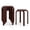Dark Coffee, variant on Stackable Bentwood Stools Set of 4, 18-Inch Height Backless Counter Chairs with Round Top, Anti-Slip Felt Pad, Portable School Stool for Dining Room, Kitchen, Classroom, Birch