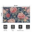 thumbnail image 5 of Pioneer Flower Floral Print Pattern Door Rugs,Washable Non Slip Door Mats Indoor,Decorative Door Mats,Entry Mat Indoor for Entrance,Bedroom,Kitchen,Bathroom,17"x30", 5 of 6