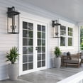 thumbnail image 4 of Millennium Lighting 27" 4-light Metal Outdoor Wall Bracket in Powder Coat Bronze, 4 of 7