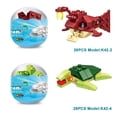 thumbnail image 2 of Bloques de construcción de huevos juego de juguetes de Pascua regalos para niñas y niños (conejo 12 en 1), 2 of 3