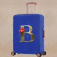 thumbnail image 1 of Luggage Cover Scratch Resistant Trolley Protective Case Apply To 18-32 Inch Golden Flower Print Suitcase Travel Accessory Covers 8Golden flower B L (26-28inch), 1 of 6