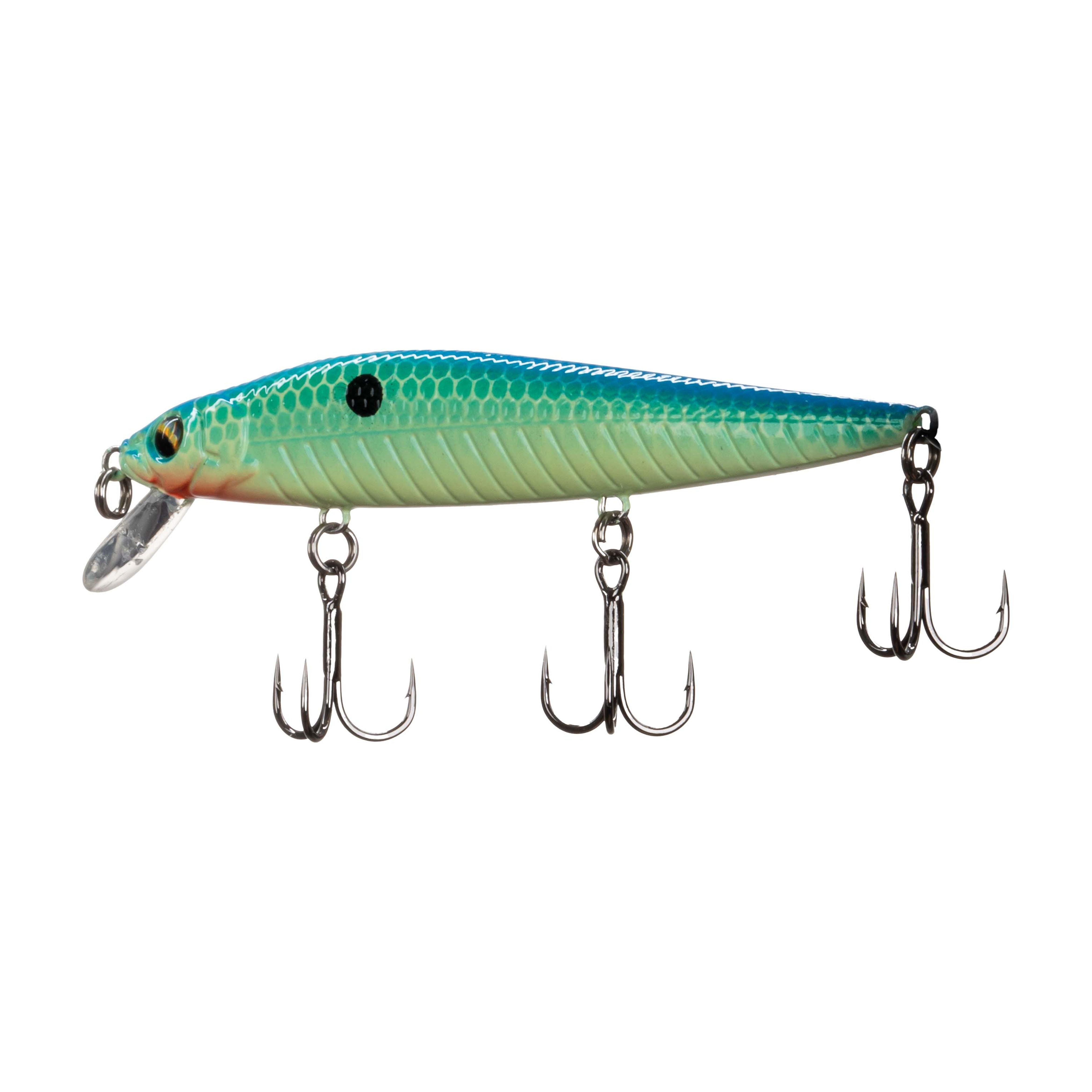 Ozark Trail Freshwater Minnow Fishing Lure, Citrus Shad, 1 oz
