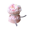 thumbnail image 2 of Knitted Yarn Flowers, Small Puffs, Simulated Flower Bouquets, Handmade Valentine's Day Gifts, Fake Flowers, Handmade Flowers（D）, 2 of 7