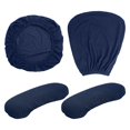 thumbnail image 1 of Funda Elástica para Silla de Oficina, Fundas de Protección para Sillas Lavables, Fundas para Sillas de Juegos para Sillón, Silla Giratoria, Silla de O , BLESIY funda de asiento, 1 of 8