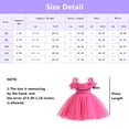 thumbnail image 3 of 1-6T Baby Girls Princess Dress Wedding Party Flower Bridesmaid Dresses, 3 of 7