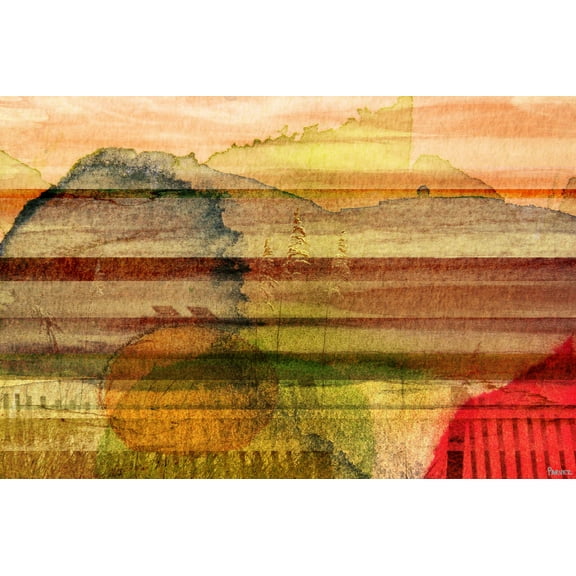 Parvez Taj "Collage" Print on Canvas