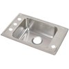Elkay Drkad311955 Lustertone 31" Drop In Single Basin Stainless Steel Utility Sink - 2