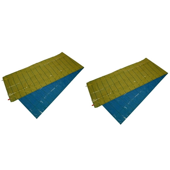2X Outdoor ColchÓN de Aire Colchoneta para Acampar en la Playa Colchoneta Una Prueba de Humedad Colchoneta