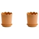 thumbnail image 2 of Maceta Atractiva Yuarrent Naranja 2Conjunto, 2 of 6