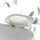 thumbnail image 4 of Jabonera inclinable, fácil de limpiar, con estructura metálica de 2 niveles, plegable y portátil, para fregadero de cocina y baño, ideal para búsquedas de alto volumen, construcción robusta,, 4 of 7