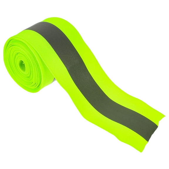 Masteelf 1 Roll Fabric Tape High Visibility Reflective Tape Warning Caution Tape For Party