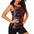 thumbnail image 2 of Lsque Five Nights At Freddy'S Printed Workout Tank Tops for Women, Athletic Sports Tank Tops, Compression Sleeveless Dry Fit Shirts,Sleeveless Yoga Shirt-Large, 2 of 9