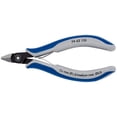 thumbnail image 1 of KNIPEX 79 62 125 Pinzas de precisión de corte diagonal para electrónica Con fundas en dos componentes bruñido 125 mm, 1 of 1
