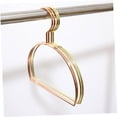 thumbnail image 4 of OUNONA Scarf Holder Hanger Semicircular Tie Rack Metal Organizer for Adults 1Pack, 4 of 8