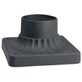 thumbnail image 2 of 7930-66-Minka Lavery-Great Outdoors - Accessory - 5.75 Inch Outdoor Pier Mount-Black Finish, 2 of 2