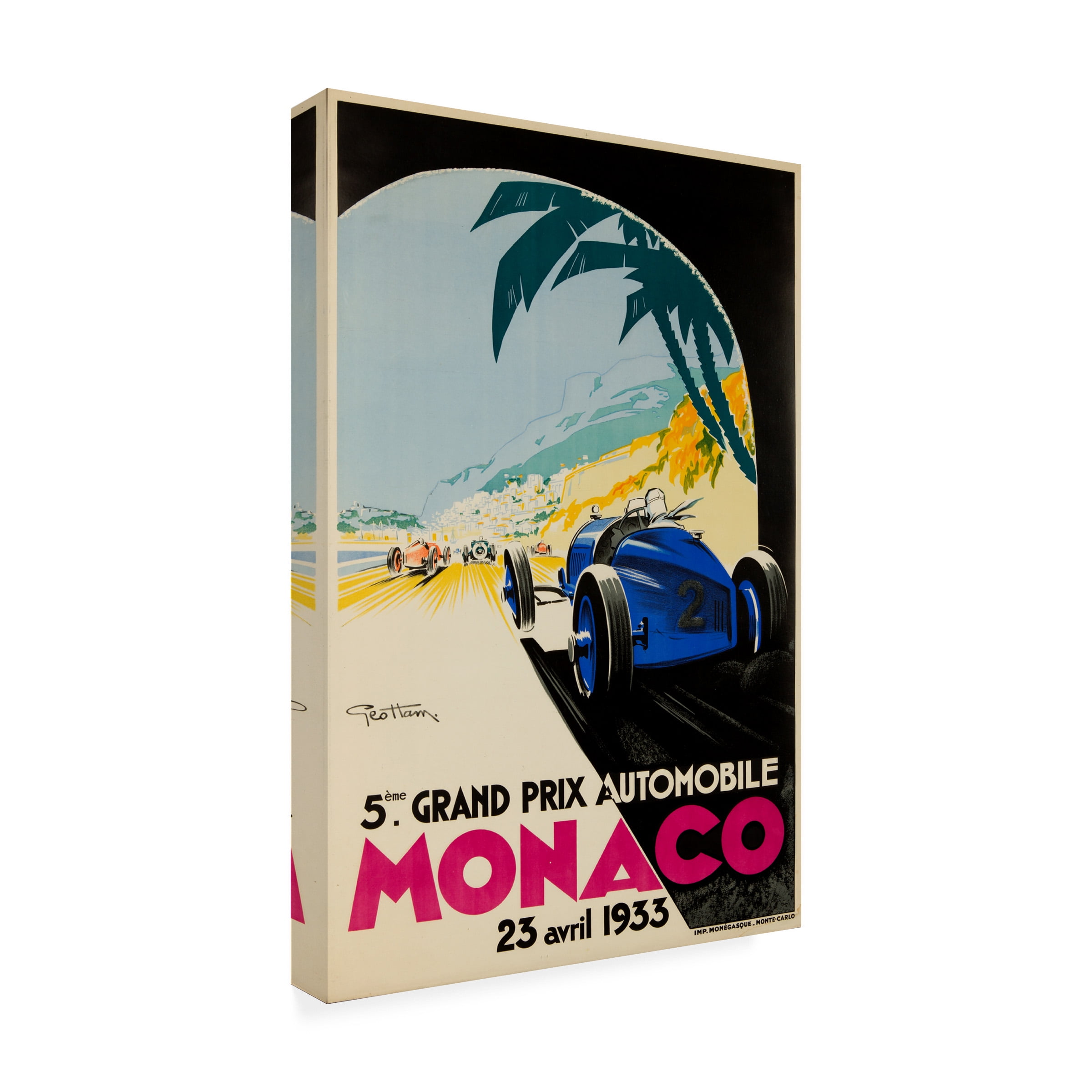 Lantern Press 'Racecar 4' Canvas Art