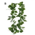 thumbnail image 2 of Artificial leaf Artificial Flowers Silk Fake Ivy Leaves Hanging Vine Ivy Plants Leaf Garland for Wedding Party Garden Home Wall Decor-98.4inch, 2 of 10