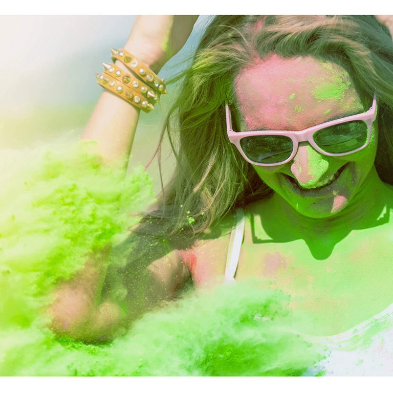 Chameleon Colors - Bulk Color Powder - Green Holi Colored Chalk - 25 Pounds