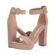 thumbnail image 3 of Sandalia DREAM PAIRS HI-LO Plataforma Tacón Nude Gamuza 9, 3 of 8