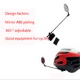 thumbnail image 1 of Agiferg Univesal Bike Helmet Mirror Adjustable MTB Road Bicycle Cycling Rear View Mirror, 1 of 5
