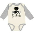 thumbnail image 3 of Inktastic Nicu Graduate-graduation Hat Boys or Girls Long Sleeve Baby Bodysuit, 3 of 5