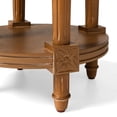 thumbnail image 3 of Maven Lane Pullman Traditional Round Wooden Side Table, Set of 3, 3 of 4