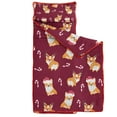 thumbnail image 2 of Christmas Corgi Toddler Nap Mats for Kids Preschool,Sleeping Mat Bag or Kids,Toddler Sleeping Bag,Toddler Nap Mat or Daycare, 2 of 6