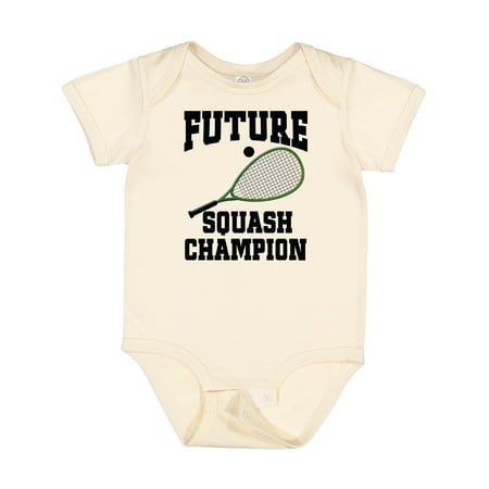 

Inktastic Future Squash Player Champion Gift Baby Boy or Baby Girl Bodysuit