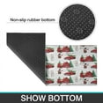 thumbnail image 6 of Red Christmas Farm and Truck Pattern Kitchen Rugs Sets Of 2,Anti Fatigue Kitchen Mat Rugs Non Slip Washable,Decorative Kitchen Floor Mats for Kitchen,Sink,Laundry,17"x30"+17"x47", 6 of 7