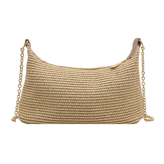 ibiyuan Tote Bag For Work Large Capacity Handwoven Summer Beach Shoulder Tote Bag for Women, Versatile Crossbody Purse for Beach Daily Activities Gifts