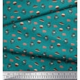 thumbnail image 3 of Soimoi Poly Georgette Fabric Dot,Coffee & Cupcake Food Decor Fabric Printed Yard 52 Inch Wide, 3 of 3