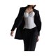 thumbnail image 3 of VISgogo - Camiseta sin mangas para mujer, color sólido, sin mangas, sin espalda, de corte bajo, ajustada, sin tirantes VISgogo  moda, 3 of 9