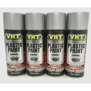VHT SP820-3 PACK MATTE BLACK High Temperature Plastic Paint - 11