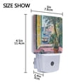 thumbnail image 4 of Yayeee LED Plug in Night Light for The Home with Auto Dusk to Dawn Light Sensors, 2 Pack, Ocean Boat, 4 of 6
