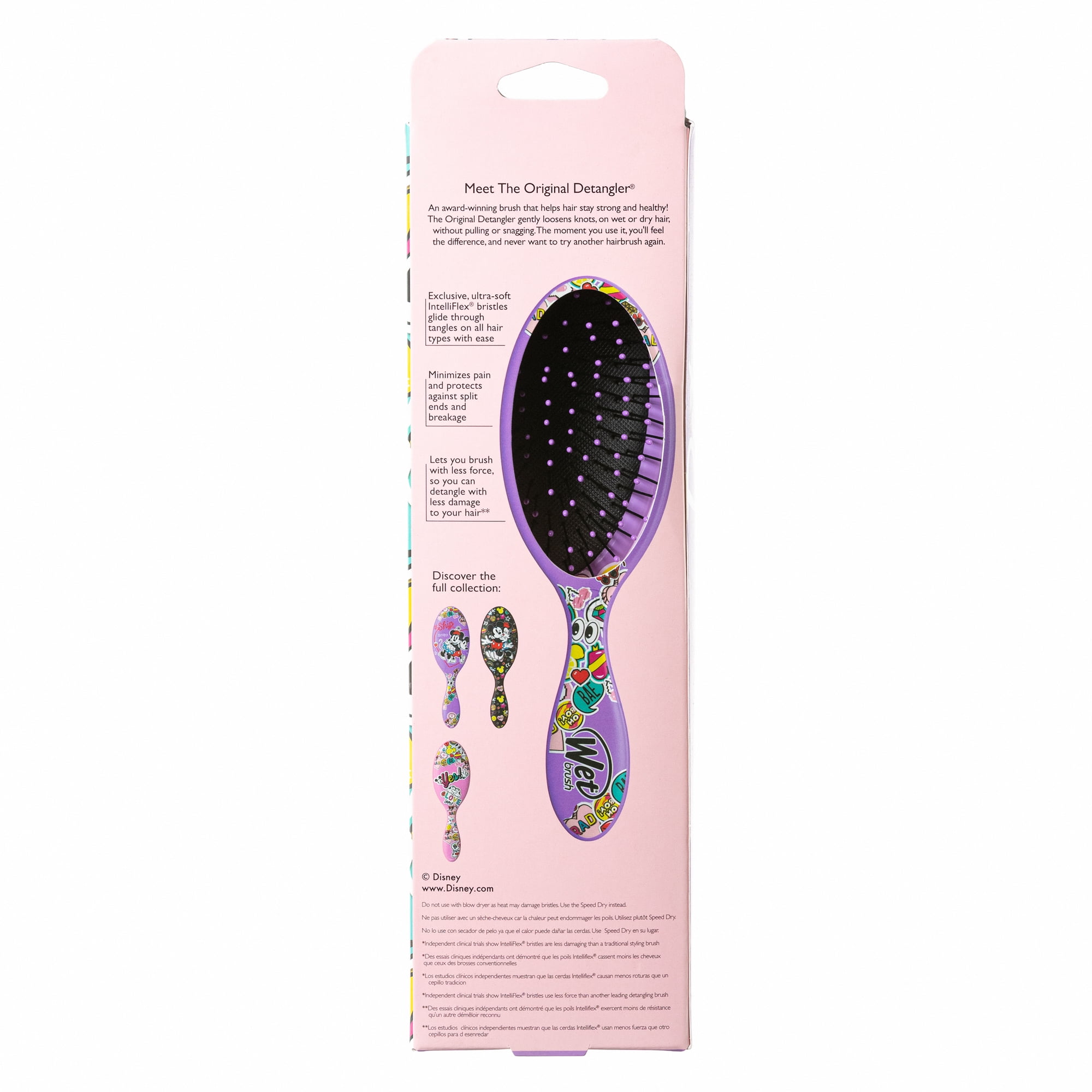 Wetbrush:Brush Original Detangler, Disney Classics-So In Love-Purple