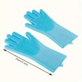 thumbnail image 3 of Pet Grooming Cleaning Gloves Dog Cat Bathing Shampoo Glove Scrubber Magic Dishwashing Cleanner Sponge Silicon Hair Removal Glove, 3 of 9