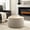 Light Grey, variant on MOONMISS Round Storage Ottoman,25.5'' Foot Rest with Storage,Work as Side Table & Ottoman & Seat,Dark Grey