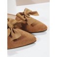 thumbnail image 3 of Women's Fashionable Soft Comfortable Red Flat Shoes, Spring And Autumn Seasons Casual Peas Shoes With Shallow Mouth And Pointed Toe, Simple And Stylis, 3 of 4