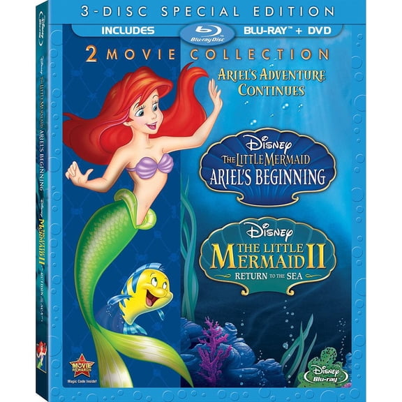 Little Mermaid Ii & Ariel's Beginning [Blu-ray]