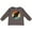 Charcoal Grey, variant on Inktastic Space Rocket Retro Sunset Boys or Girls Long Sleeve Toddler T-Shirt