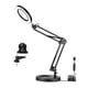 thumbnail image 1 of Lámpara de escritorio LED 5X Lupa de vidrio Soporte de luz plegable Base de clip + Base redonda Yuyangstore luz de aumento, 1 of 8