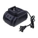 thumbnail image 2 of Cargador de batería,Cargador de batería de 21 V,cargador de carga rápida,Cargador de herramientas eléctricas eficiente negro,Indicadores LED para cargador de 21 V profesional,Cargador, 2 of 9