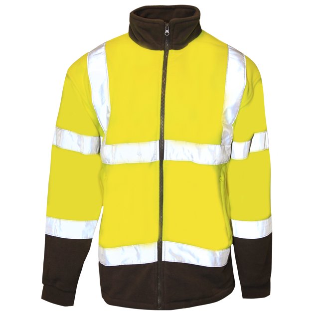 Result Core - Forro Polar Reflectante para Hombre (Amarillo) Result UTRW5583_yellow