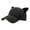 Black, variant on Women Kitten Ears Baseball Hat 3D Cats Ear Unisex Hat for Spring Breathable Hat for Adults Casual Sport