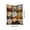 M, variant on Flannel Fleece Throw Blanket with Sleeping Cat Pattern and Nine Square Design - Soft Warm Cozy Couch Blanket for Home Decor, Comfortable Bed Throw for All-Season Use and Pet Lovers