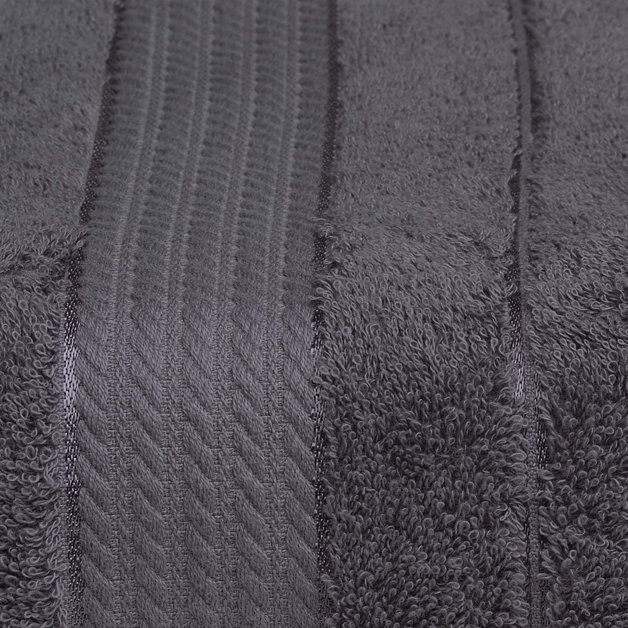 Dark Gray 2 Pc Bath Sheet, Quick Dry, Extra Absorbent, Melissa Linen Excellence Towel Collection