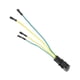thumbnail image 5 of Cable calefactor para espejos laterales,Cable conector de calefacción para espejo lateral de 4 pines,Reemplazo compatible con cable calefactor para espejo lateral,Cable resistente para, 5 of 8
