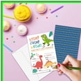 thumbnail image 4 of Dino Adventure Birthday Invitations - 20 Count Party Invites with Envelopes for a Roaring Good Time - Perfect for Dino-Themed Celebrations and Decorations, 4 of 5